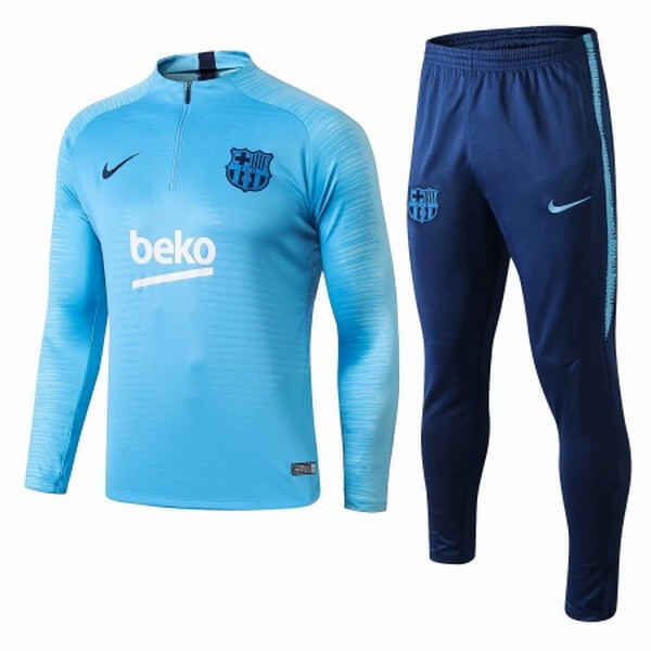 Chandal Del Barcelona 2018-2019 Azul Claro